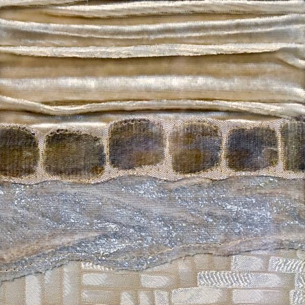 - Mixed Media on textile, Painting by Wendy Horner, measuring 15 x 15 cm (H x W) framed at 30 x 30 cm £145